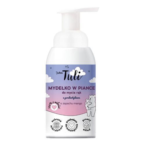 LUBA Tuli Habszappan kézmosáshoz prebiotikummal 250ml