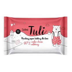   LUBA Tuli Eper illatú nedves toalettpapír gyerekeknek - 50 db