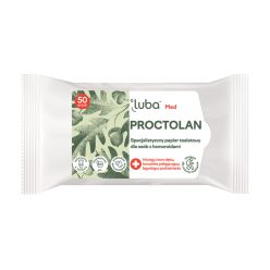 LUBA MED aranyér nedvesített toalettpapír - 50 db