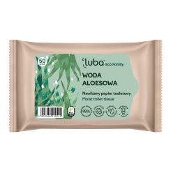 LUBA Nedves WC-papír Aloe Vera vízzel - 50 db
