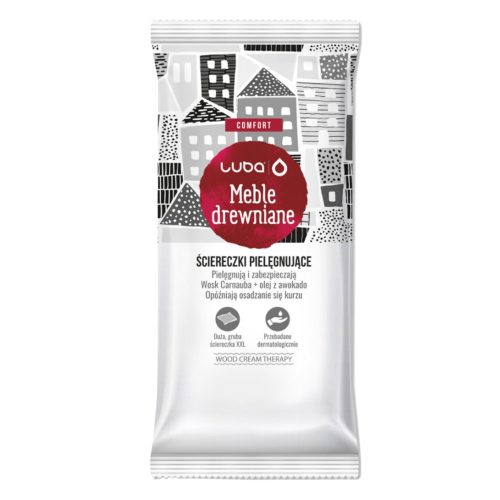 LUBA COMFORT Ápoló kendők - Fa bútor - 32 db